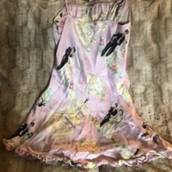 PRICELESS-NICK&NORA Y2k90's 100%SILK WEDDING CHEMISE, EUC, NO FLAWS SZXL - Picture 7 of 11